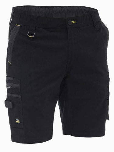 Bisley Flex & Move™ Elastic Waist Cargo Short - Kiwi Workgear